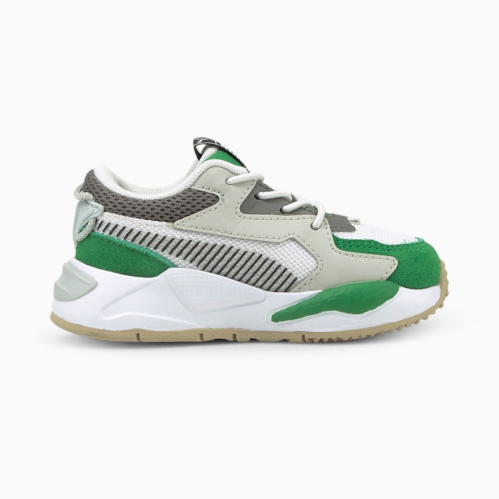 Puma RS-Z College Toddler Joggesko Gutt Grønn Hvite | NB3496207