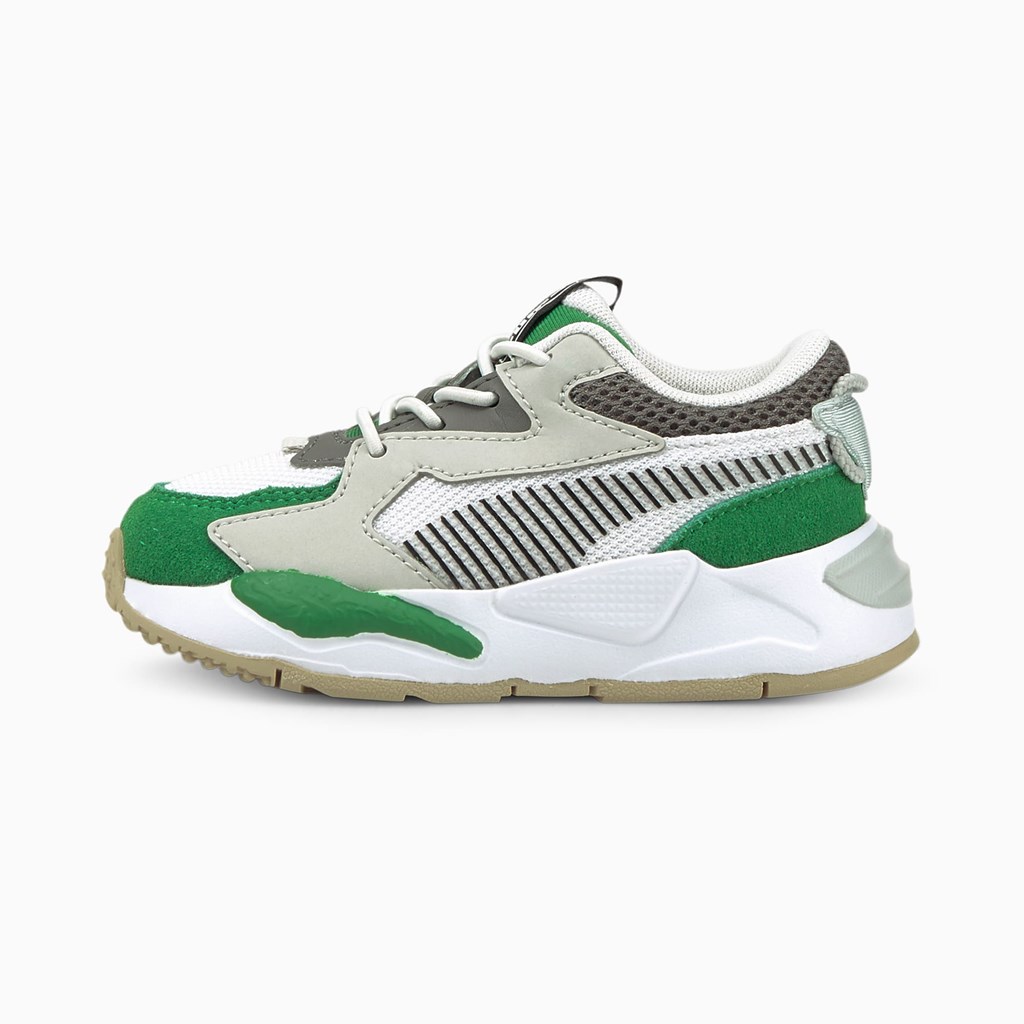 Puma RS-Z College Toddler Joggesko Gutt Grønn Hvite | NB3496207