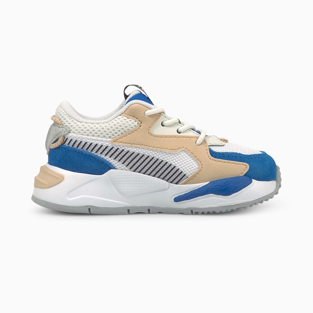 Puma RS-Z College Toddler Joggesko Gutt Kongeblå Hvite | NP0415698