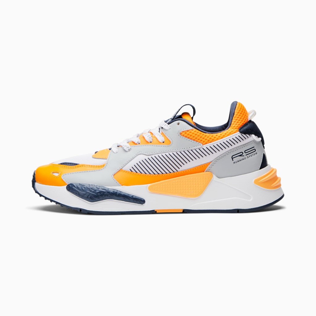 Puma RS-Z Orange Campus Joggesko Dame Oransje Blå Hvite | ZB1790382