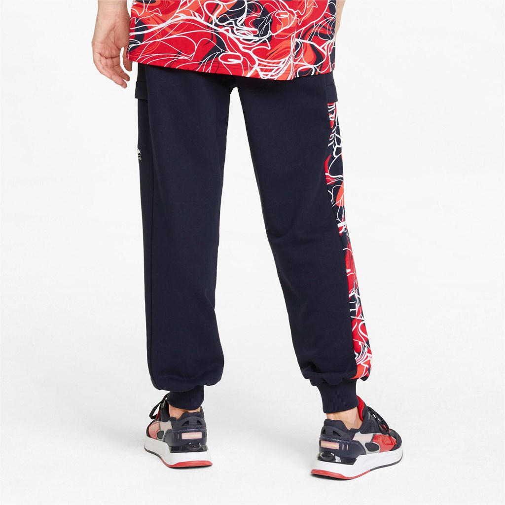 Puma Red Bull Racing Printed Sweatpants Herre Night Sky | UG5149306