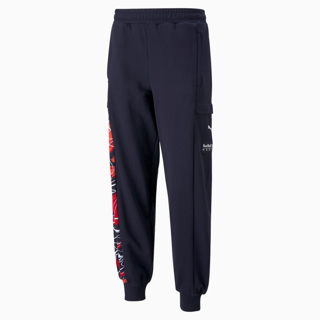 Puma Red Bull Racing Printed Sweatpants Herre Night Sky | UG5149306