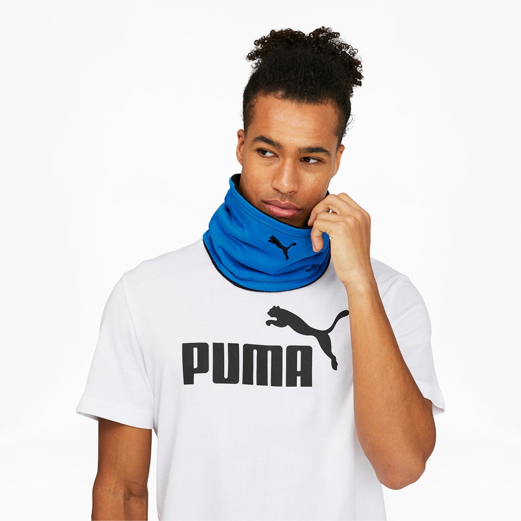 Puma Reversible Neck Warmer Warmer Dame Svarte Blå | BE1895672