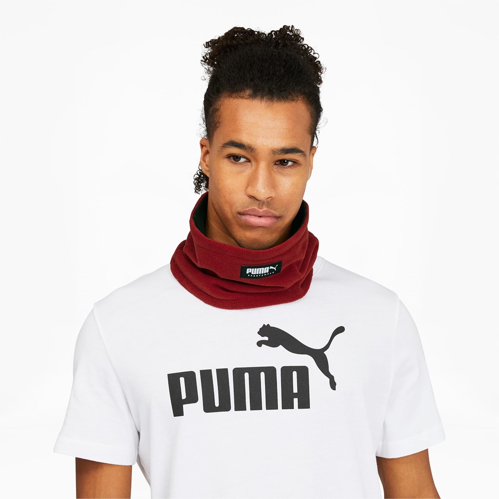 Puma Reversible Neck Warmer Warmer Dame Rød Svarte | CD3471025