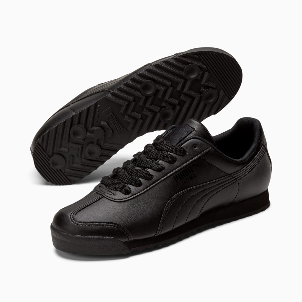 Puma Roma Basic Joggesko Dame Svarte Svarte | FP1524036