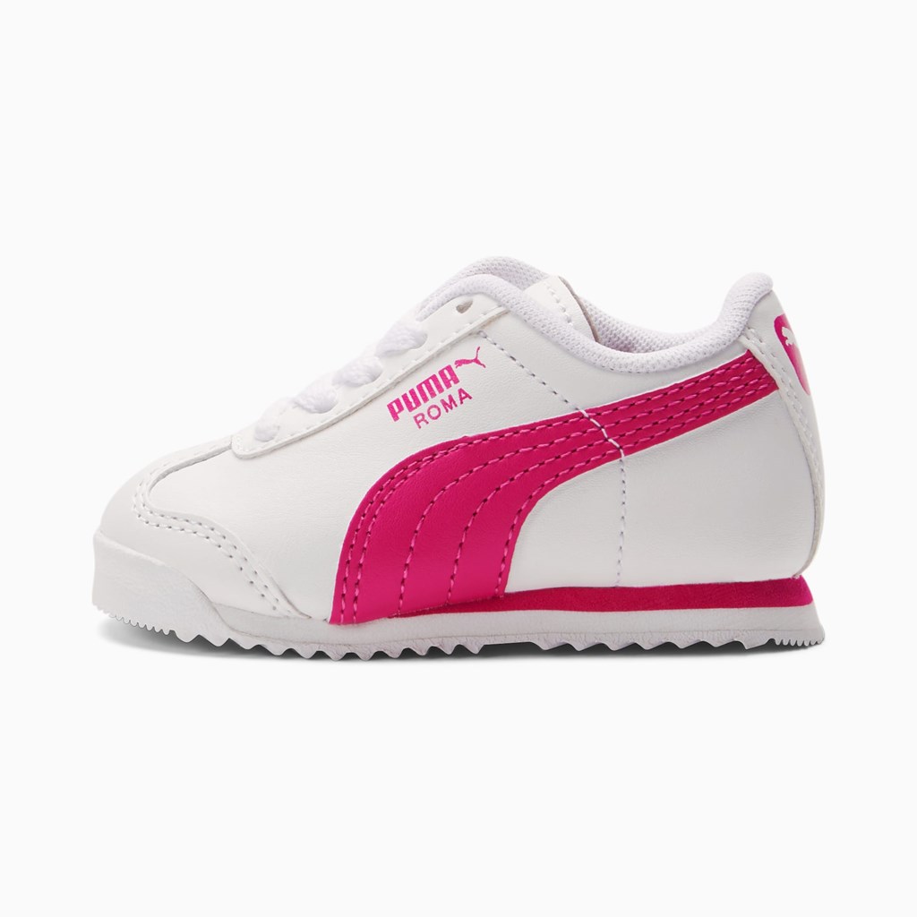 Puma Roma Basic Toddler Joggesko Jente Fuchsia | MH7903862