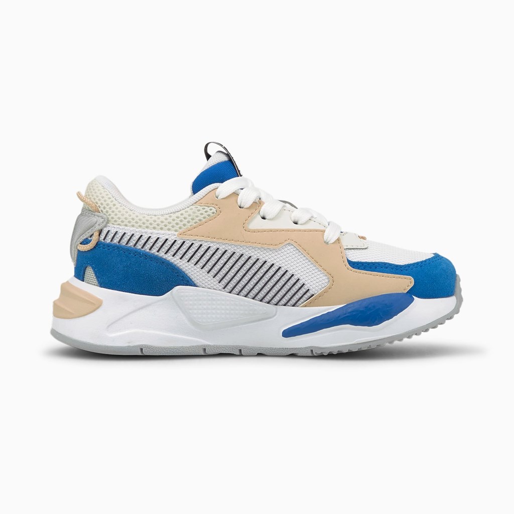 Puma Rs-z College Little Basketsko Jente Kongeblå Hvite | 754BIVWND