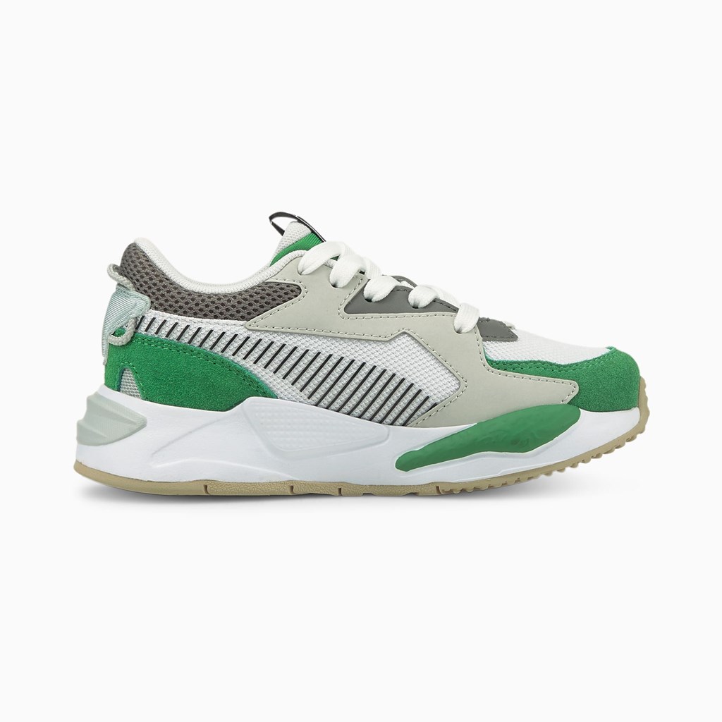 Puma Rs-z College Little Joggesko Gutt Grønn Hvite | BZ9127084