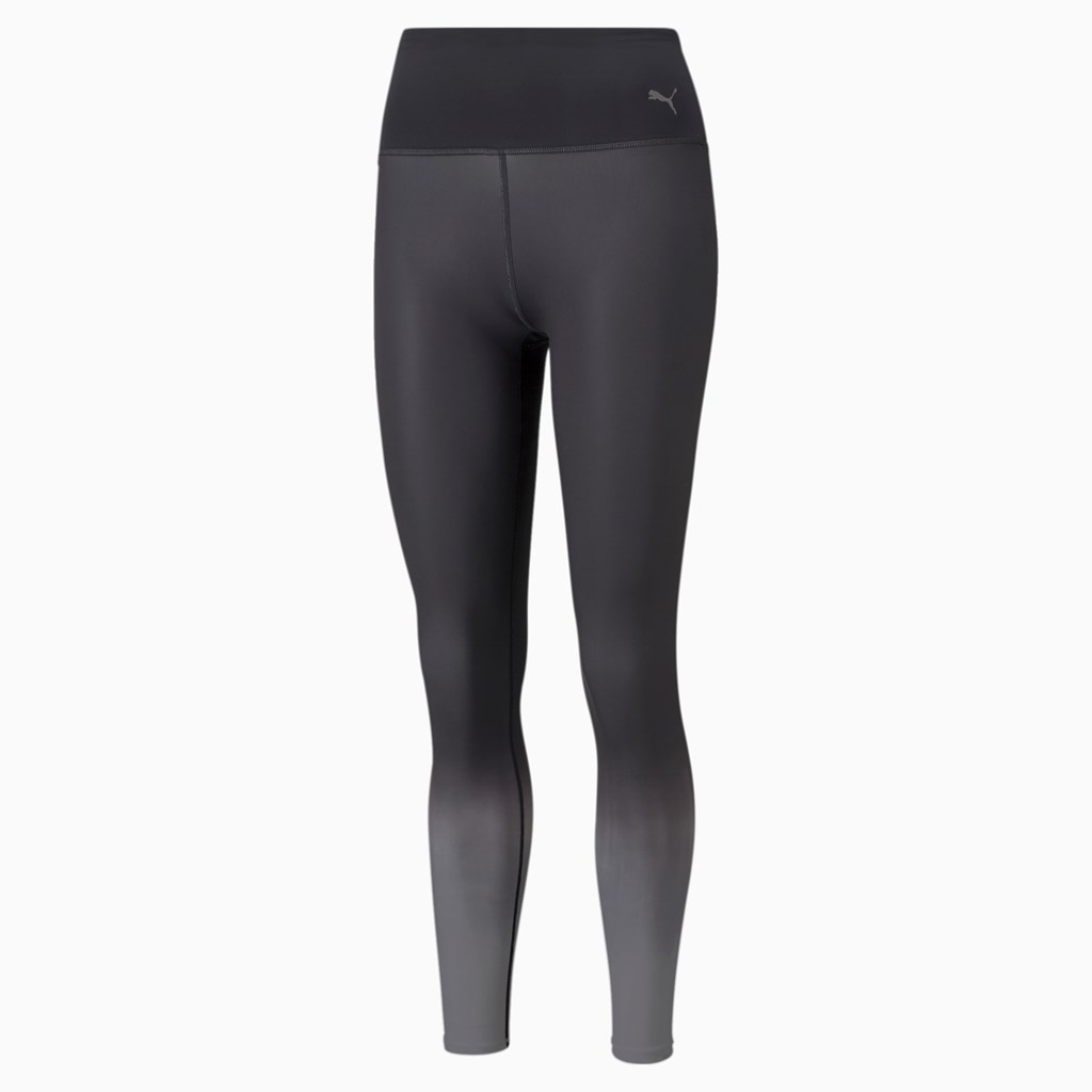 Puma STUDIO Ombre High Liv Full-Length Trenings Leggings Dame Svarte | 068HBYPRJ