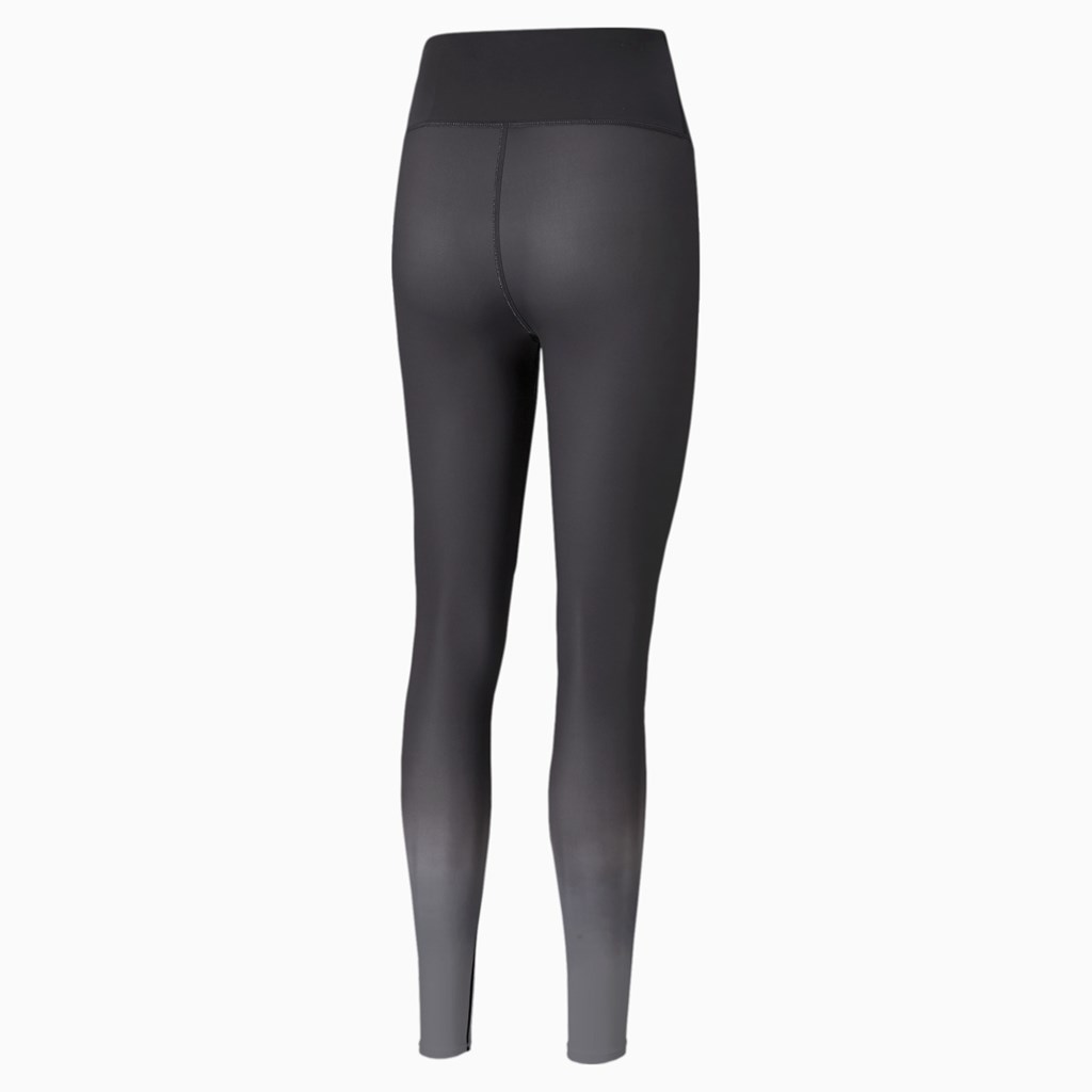 Puma STUDIO Ombre High Liv Full-Length Trenings Leggings Dame Svarte | 068HBYPRJ