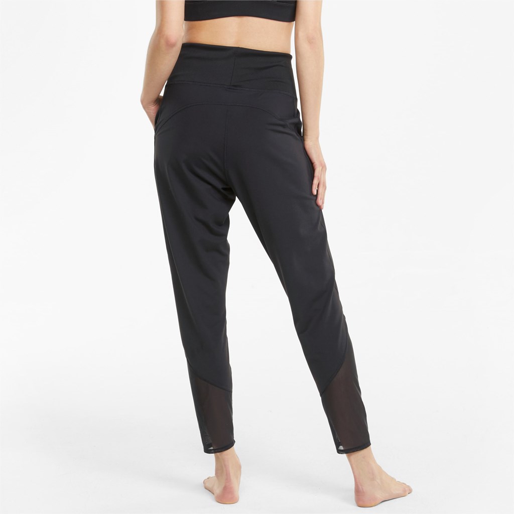 Puma STUDIO Yogini Slim Trenings Jakke Dame Svarte | 132ECKLIS