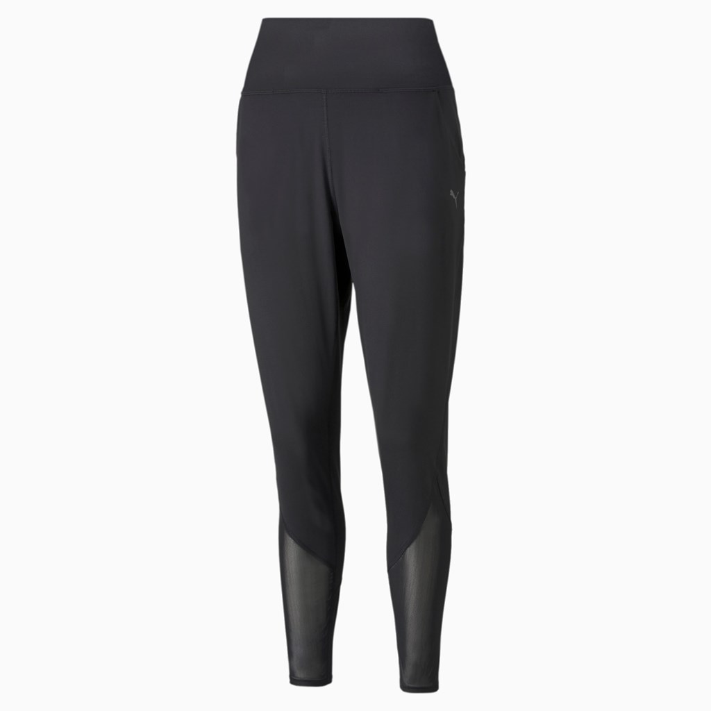 Puma STUDIO Yogini Slim Trenings Jakke Dame Svarte | 132ECKLIS