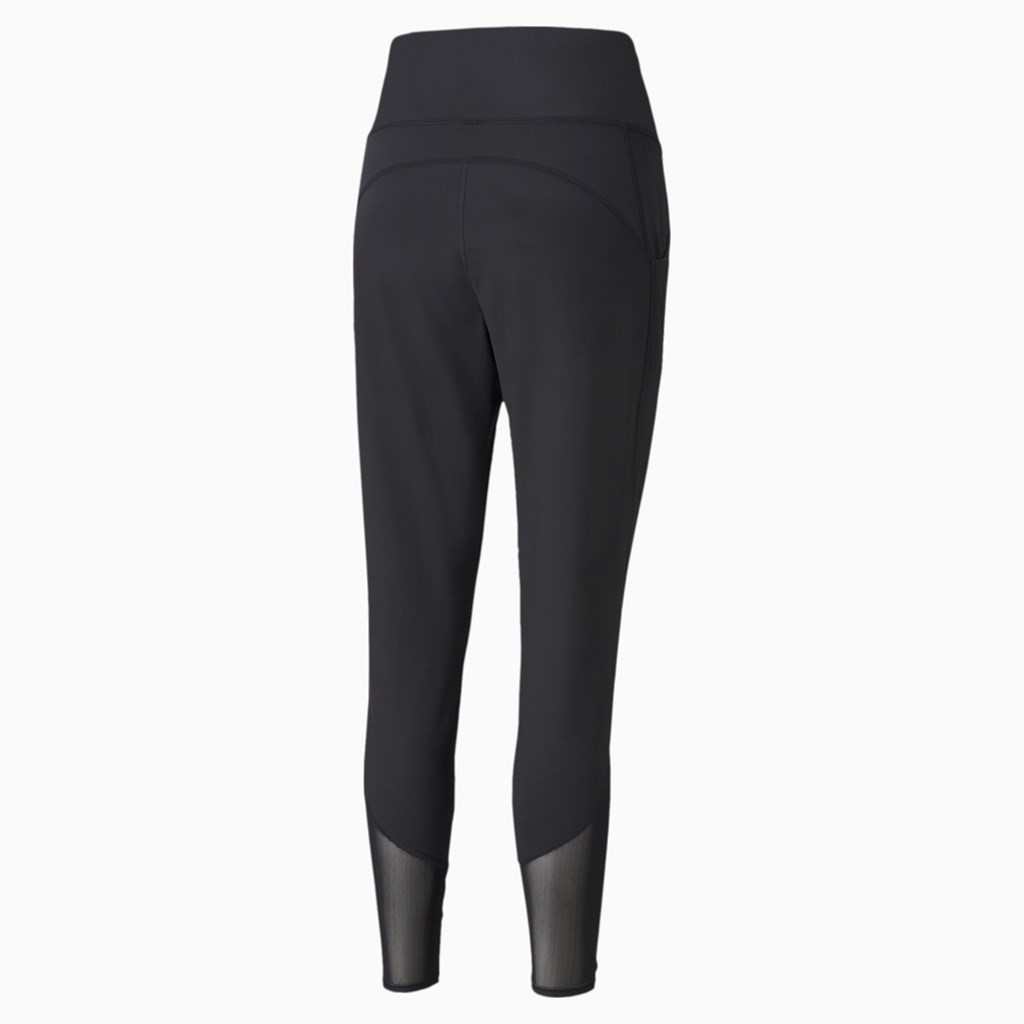 Puma STUDIO Yogini Slim Trenings Jakke Dame Svarte | 132ECKLIS