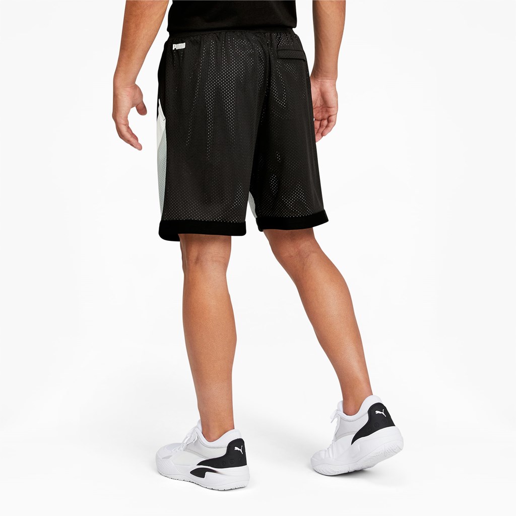 Puma Scholarship Basketball Shorts Herre Svarte | AU4267950