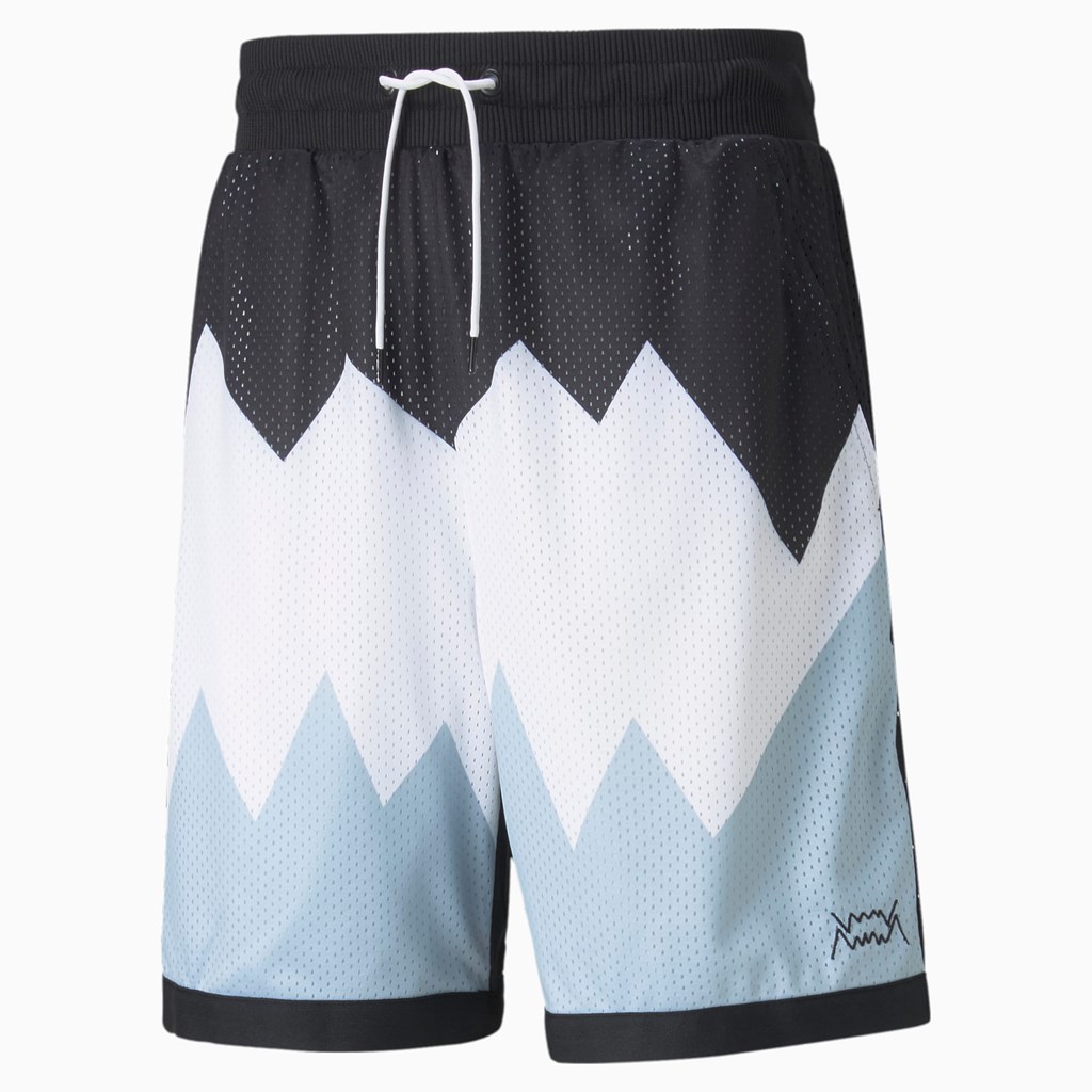 Puma Scholarship Basketball Shorts Herre Svarte | AU4267950