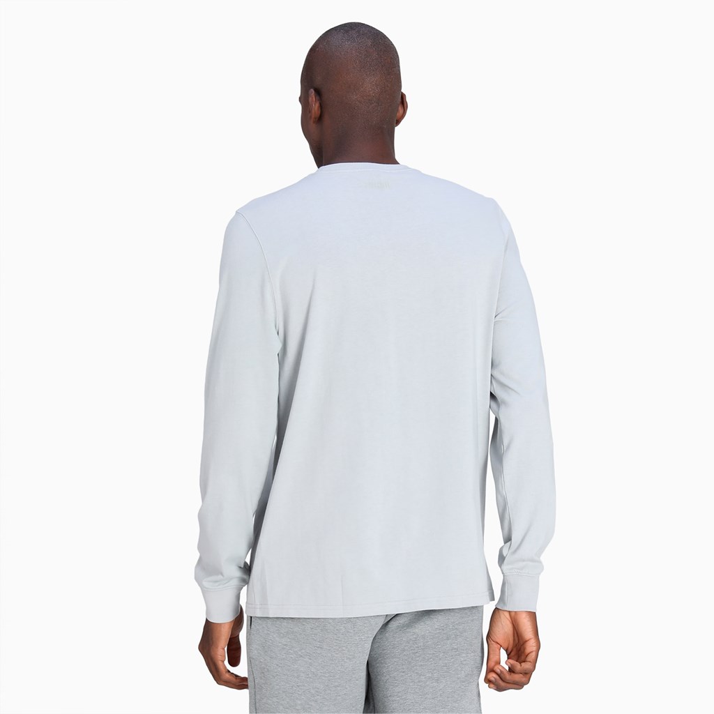 Puma Scouted Long Sleeve Basketball Løpe Tskjorte Herre High Rise | 973CRMFZQ