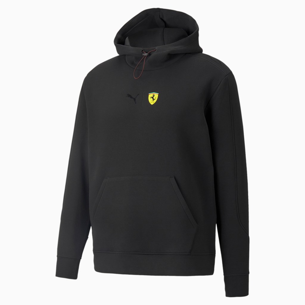 Puma Scuderia Ferrari Race Hettegensere Herre Svarte | 604ILPRVM