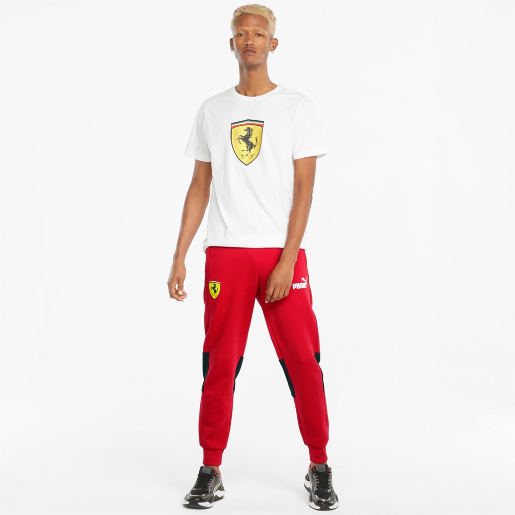 Puma Scuderia Ferrari Race SDS Sweatpants Herre Rosso Corsa | ZT9341208