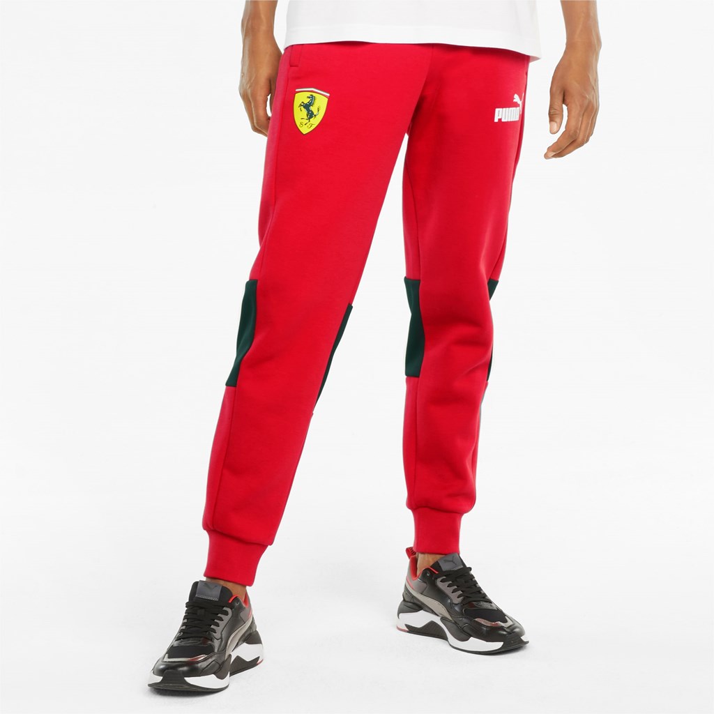 Puma Scuderia Ferrari Race SDS Sweatpants Herre Rosso Corsa | ZT9341208