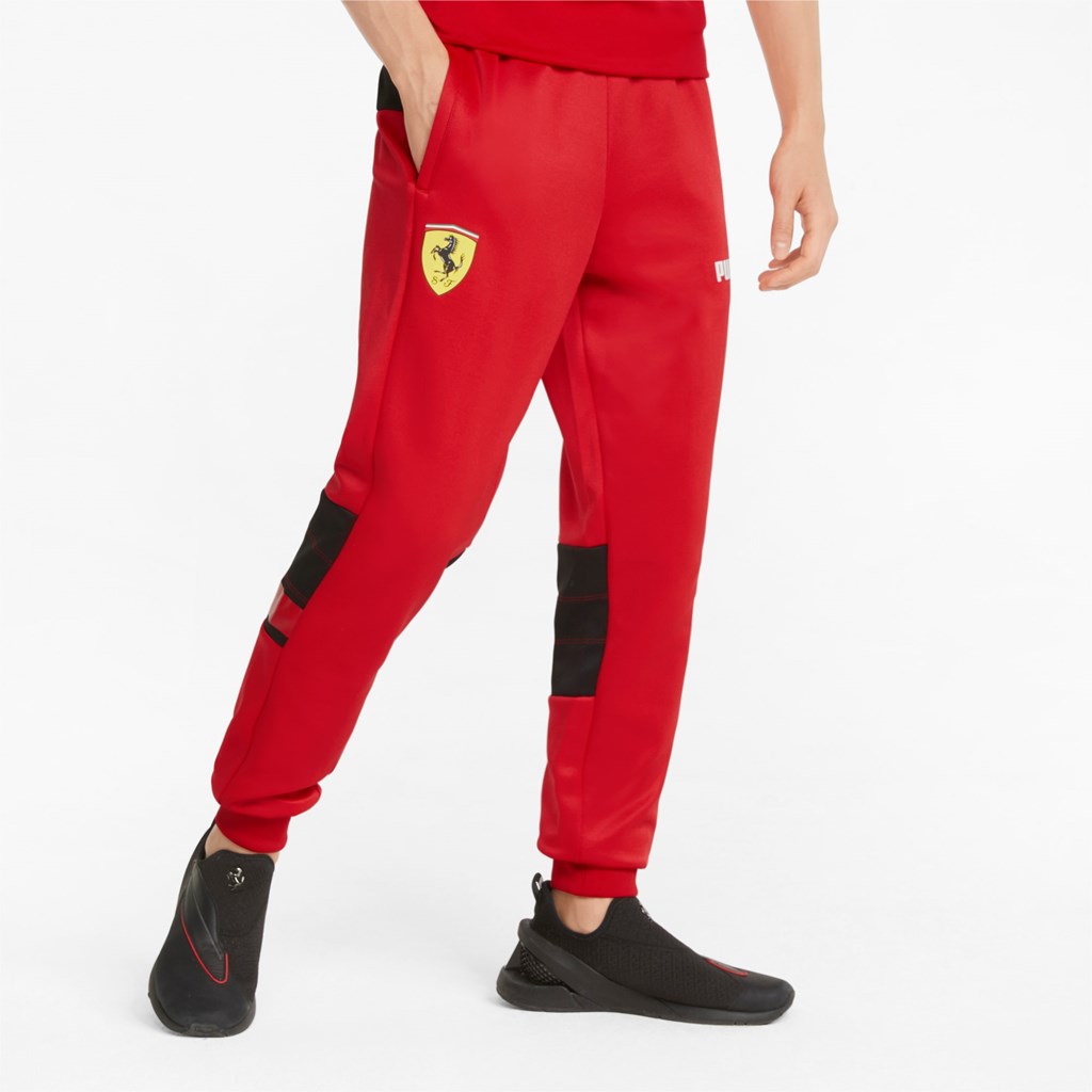 Puma Scuderia Ferrari Race SDS Track Bukse Herre Rosso Corsa | 695XSWLNE