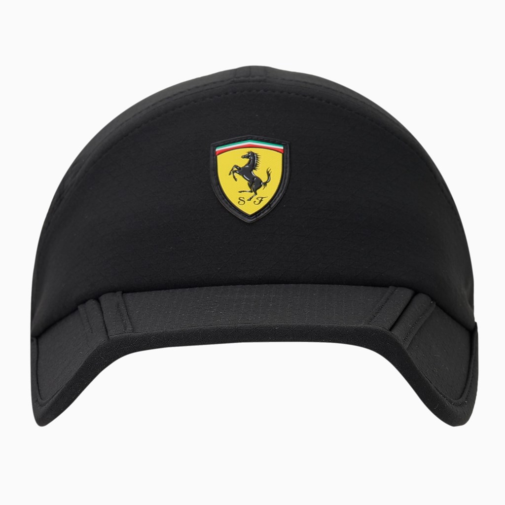 Puma Scuderia Ferrari SPTWR Ready to React Hatt Herre Svarte | 037EZNFQJ