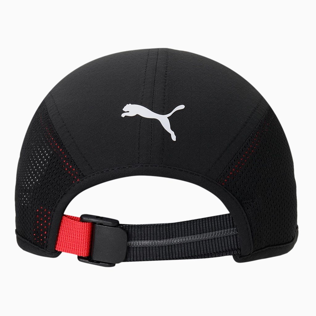 Puma Scuderia Ferrari SPTWR Ready to React Hatt Herre Svarte | 037EZNFQJ