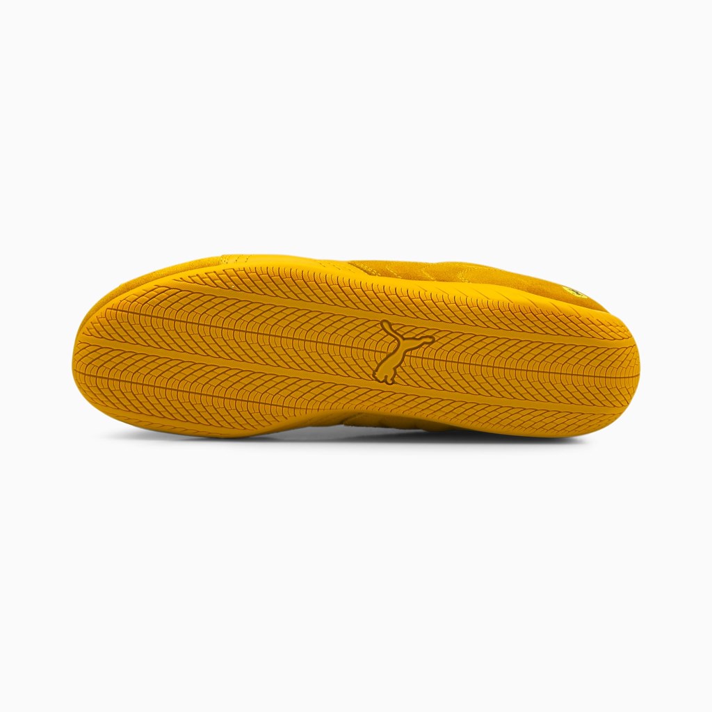 Puma Scuderia Ferrari Speedcat Racing Sko Dame Saffron / Saffron / Saffron | 237MLDHWN