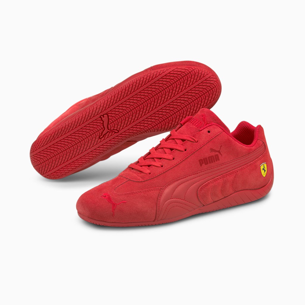 Puma Scuderia Ferrari Speedcat Racing Sko Herre Rosso Corsa / Rosso Corsa | 896DMFKGN