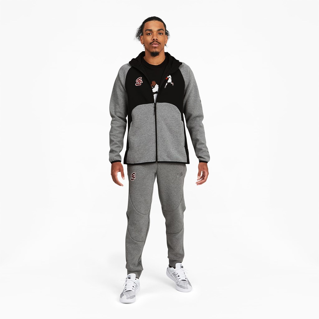 Puma Shammgod Dime Bukse Herre Medium Gray Heather | 567VSRMLH