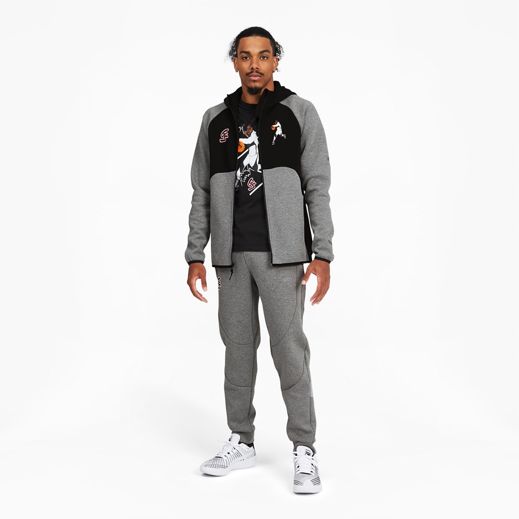 Puma Shammgod Dime Jakke Herre Medium Gray Heather | 259EVZDHG