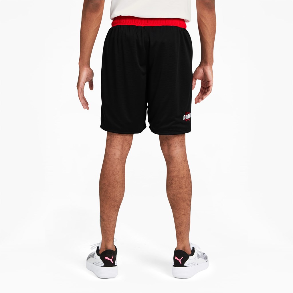 Puma Shammgod Flare Shorts Herre Svarte | HG7140529