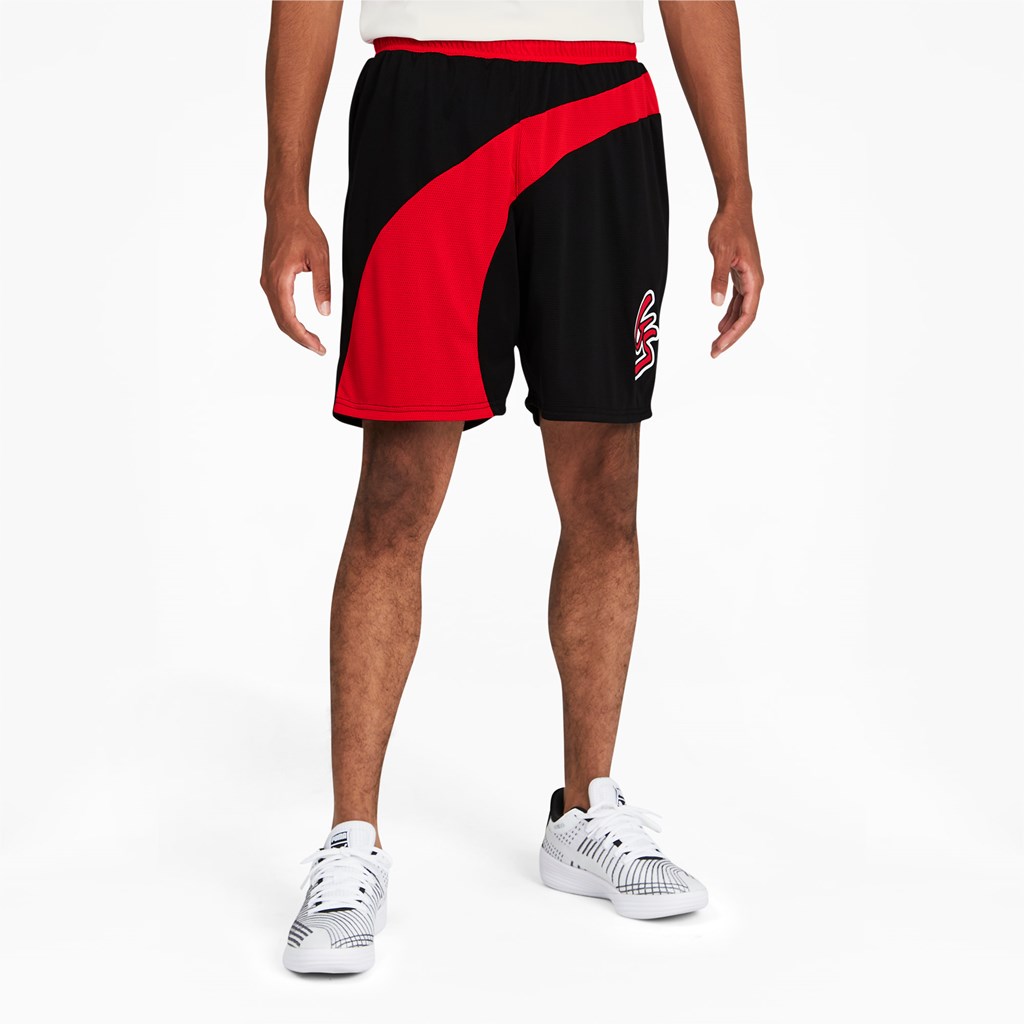 Puma Shammgod Flare Shorts Herre Svarte | HG7140529