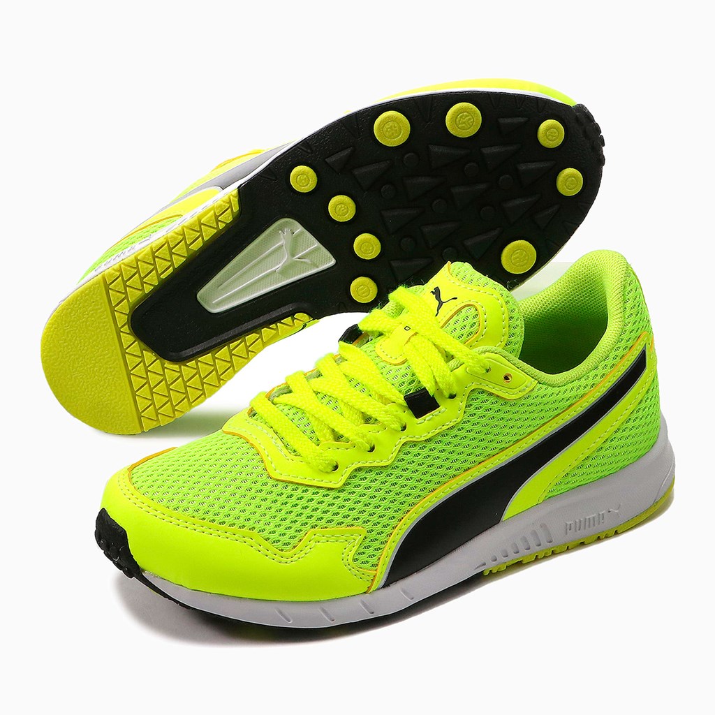 Puma Speed Monster JR Joggesko Gutt Gul Svarte | LO4960812