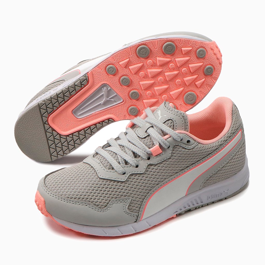 Puma Speed Monster JR Joggesko Gutt Hvite | OH5287096