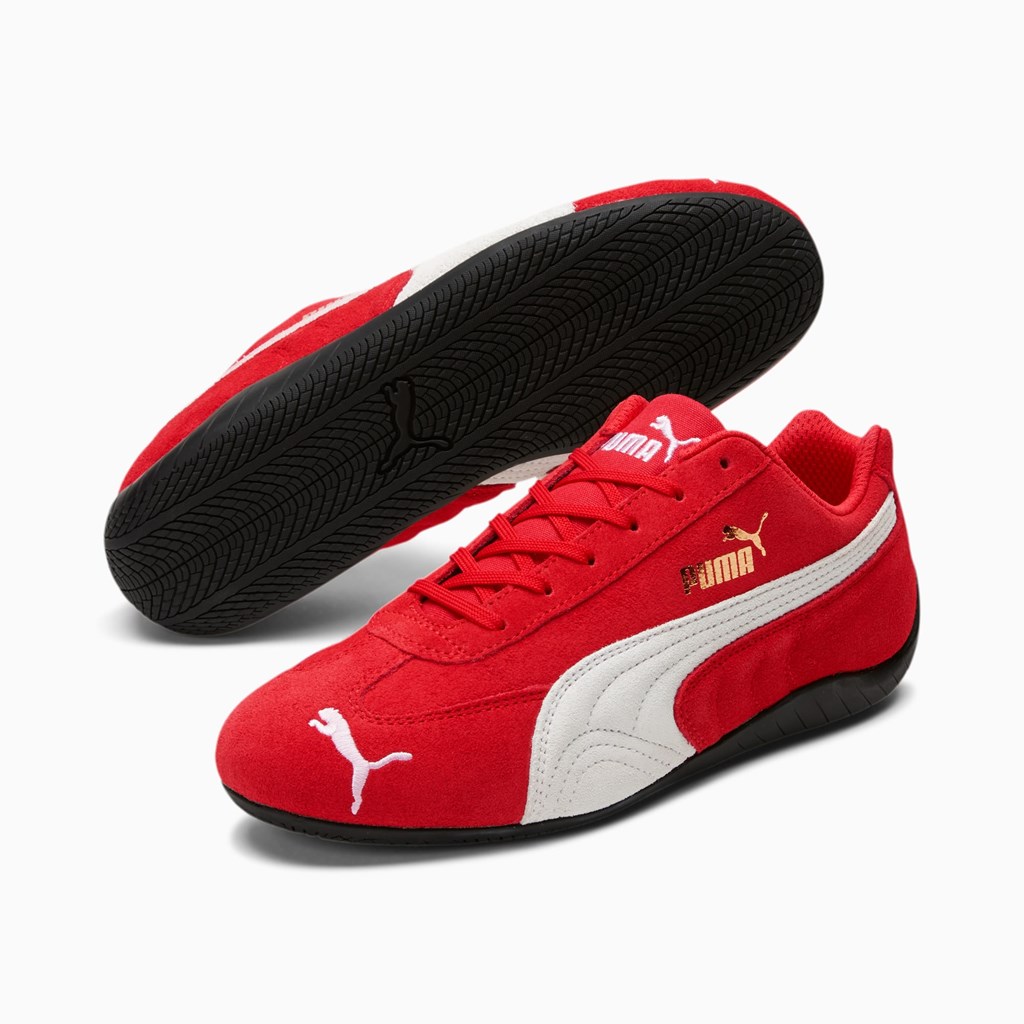 Puma Speedcat LS Racing Sko Dame Rød Hvite | 463YDWZKX