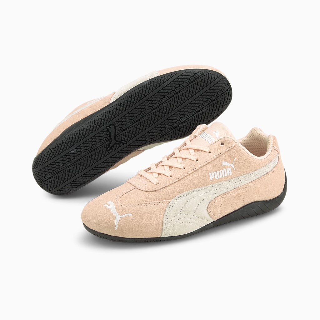 Puma Speedcat LS Racing Sko Herre Rosa Hvite | 987RZXTYA