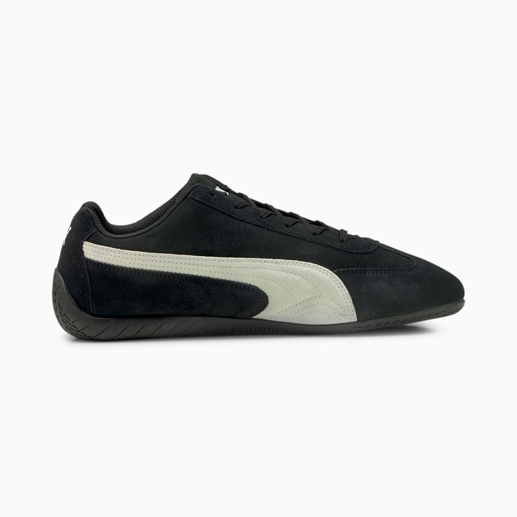 Puma Speedcat LS Racing Sko Herre Svarte Hvite | 829ILOQMJ