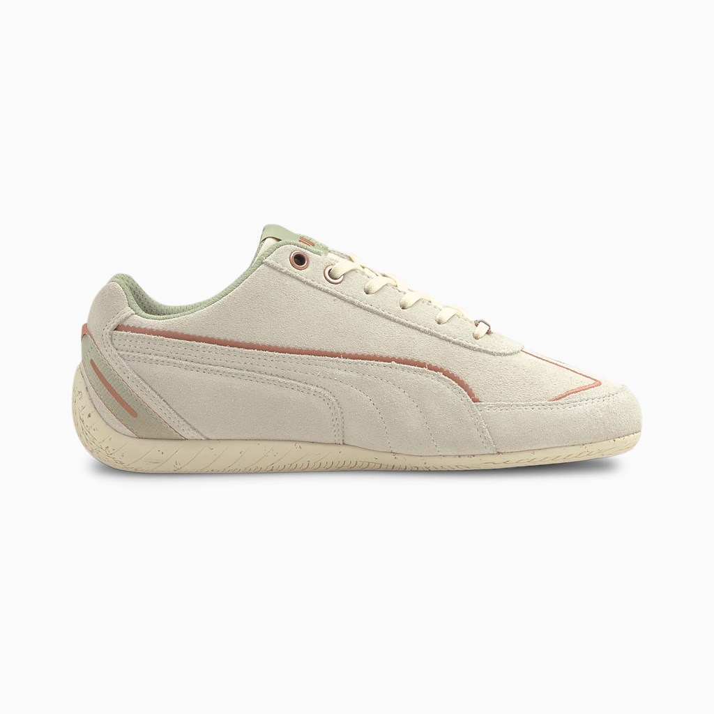 Puma Speedcat Metallic Remix Joggesko Dame Hvite Kopper | ZA0375618