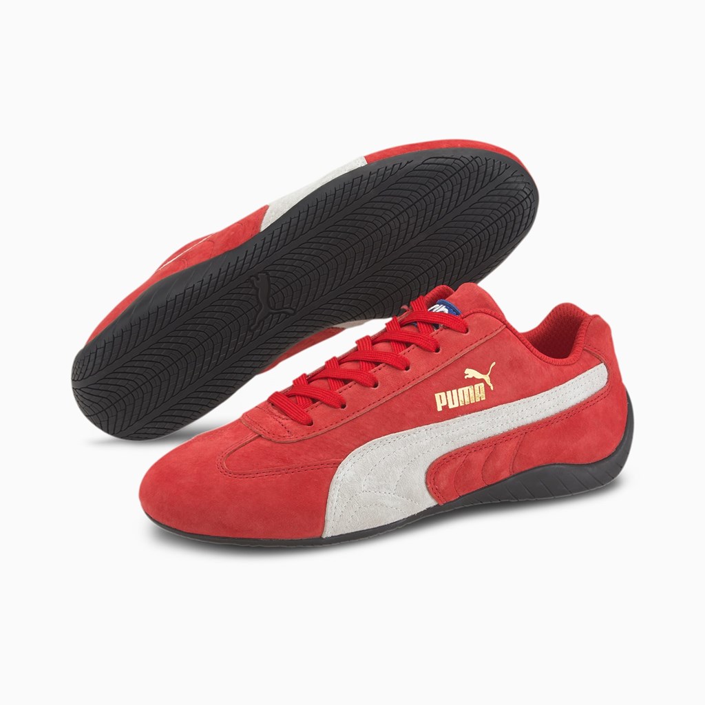 Puma Speedcat OG Sparco Racing Sko Dame Rød Hvite | 124FRBMQO