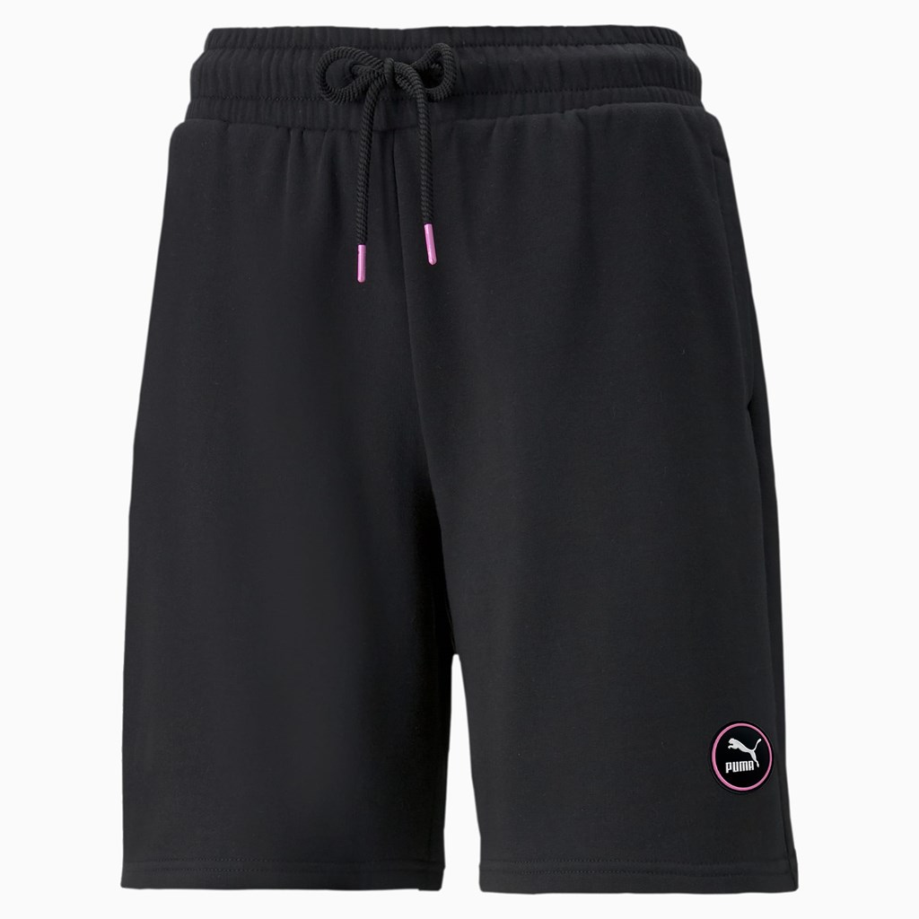 Puma Sportswear by PUMA High Longline Shorts Dame Svarte | CS8547629