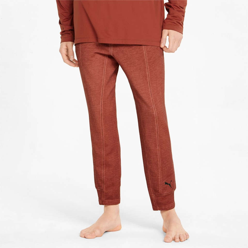 Puma Studio Wash Trenings Joggers Herre Chili Oil | 728NJVFXL