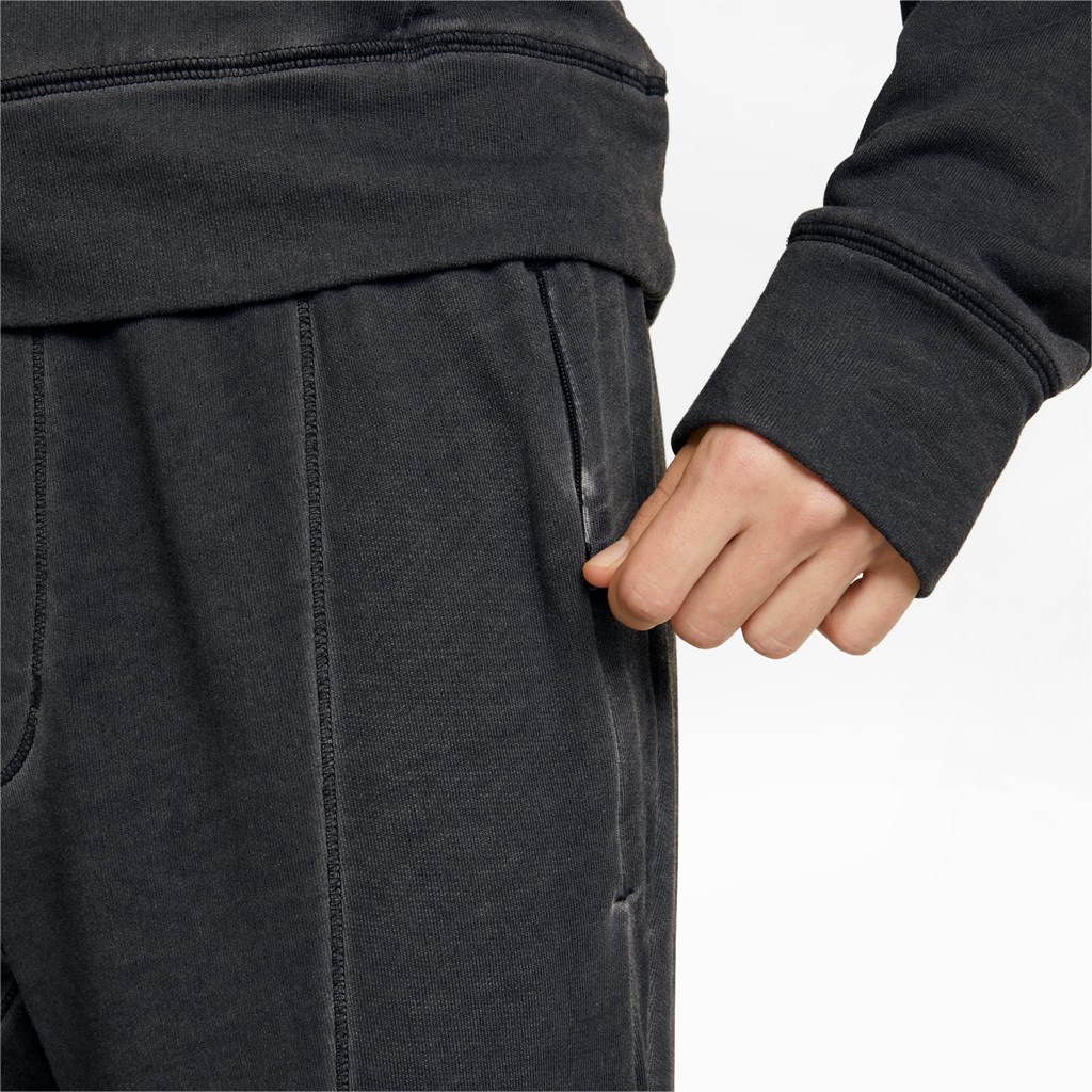 Puma Studio Wash Trenings Joggers Herre Svarte | 809DMXHWO