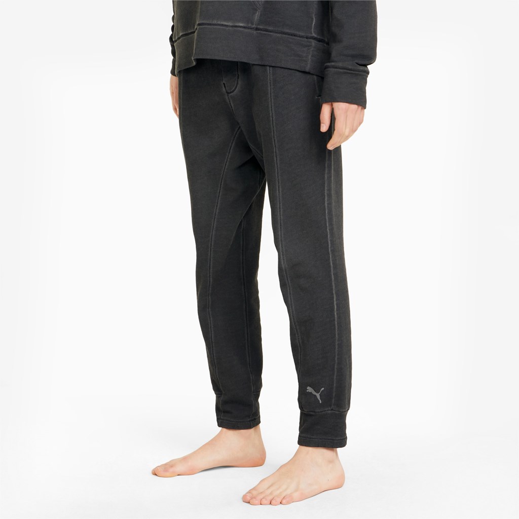 Puma Studio Wash Trenings Joggers Herre Svarte | 809DMXHWO