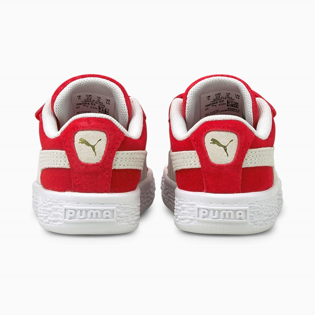 Puma Suede Classic XXI AC Toddler Joggesko Jente Rød Hvite | BV2890654