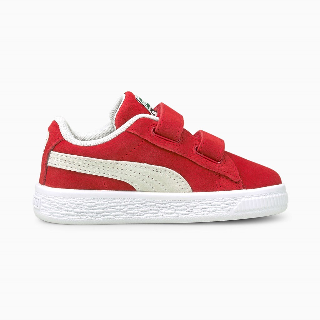 Puma Suede Classic XXI AC Toddler Joggesko Jente Rød Hvite | BV2890654