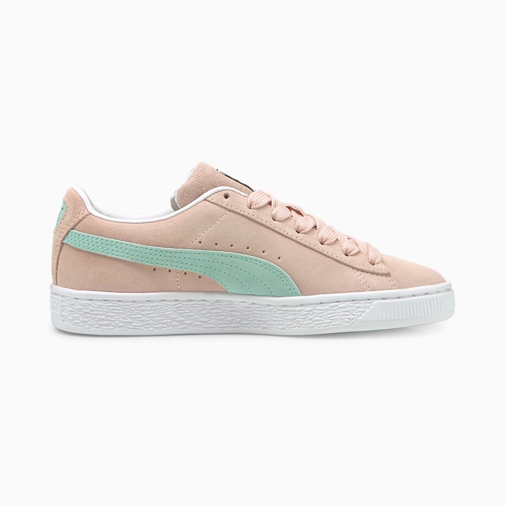 Puma Suede Classic XXI JR Joggesko Gutt Blå | CY0632497