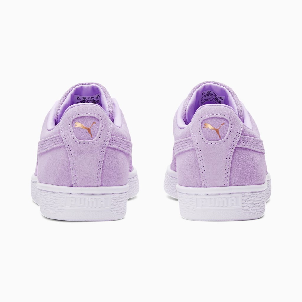 Puma Suede Classic XXI Joggesko Dame Lyse Lavendel Gull | TX7250841