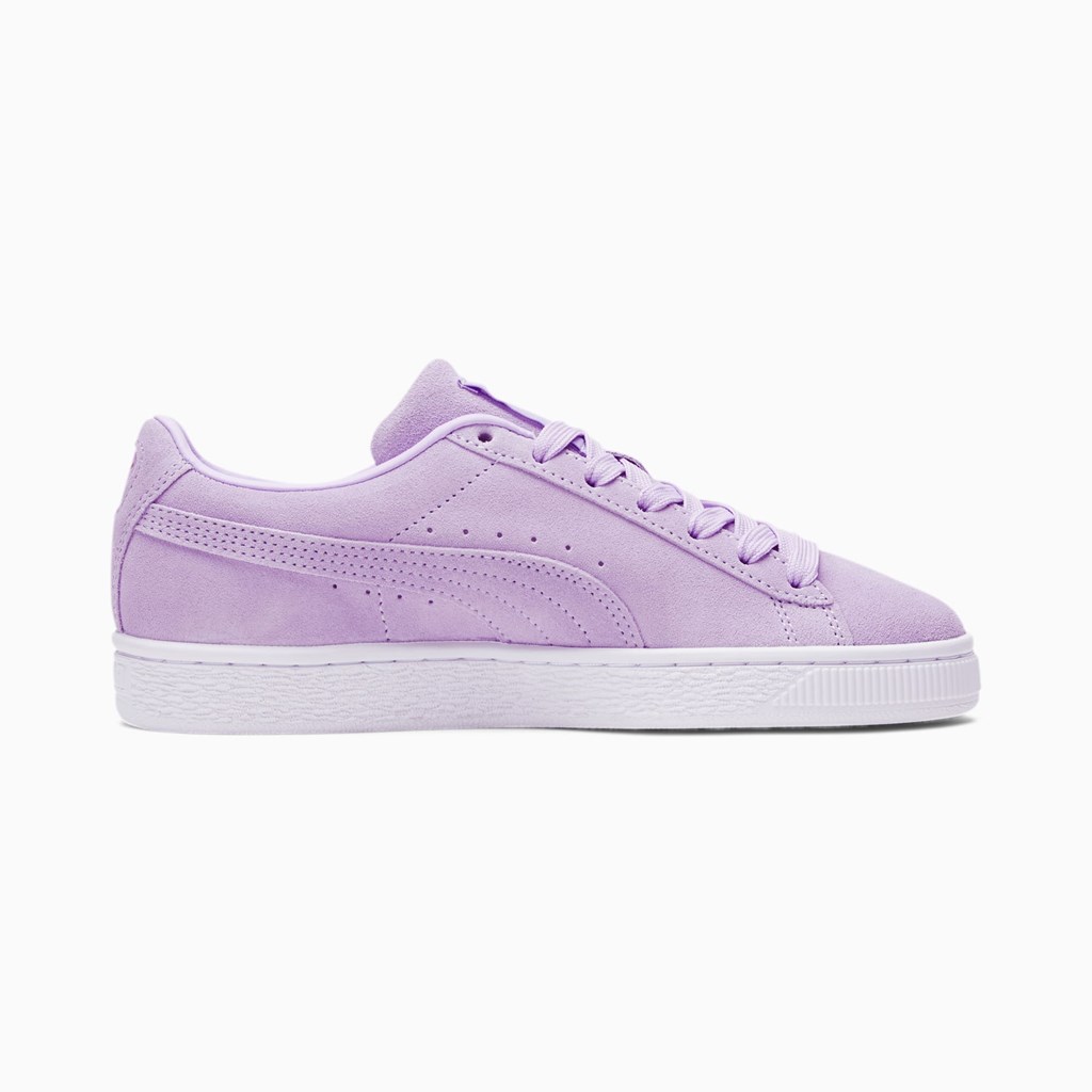 Puma Suede Classic XXI Joggesko Dame Lyse Lavendel Gull | TX7250841