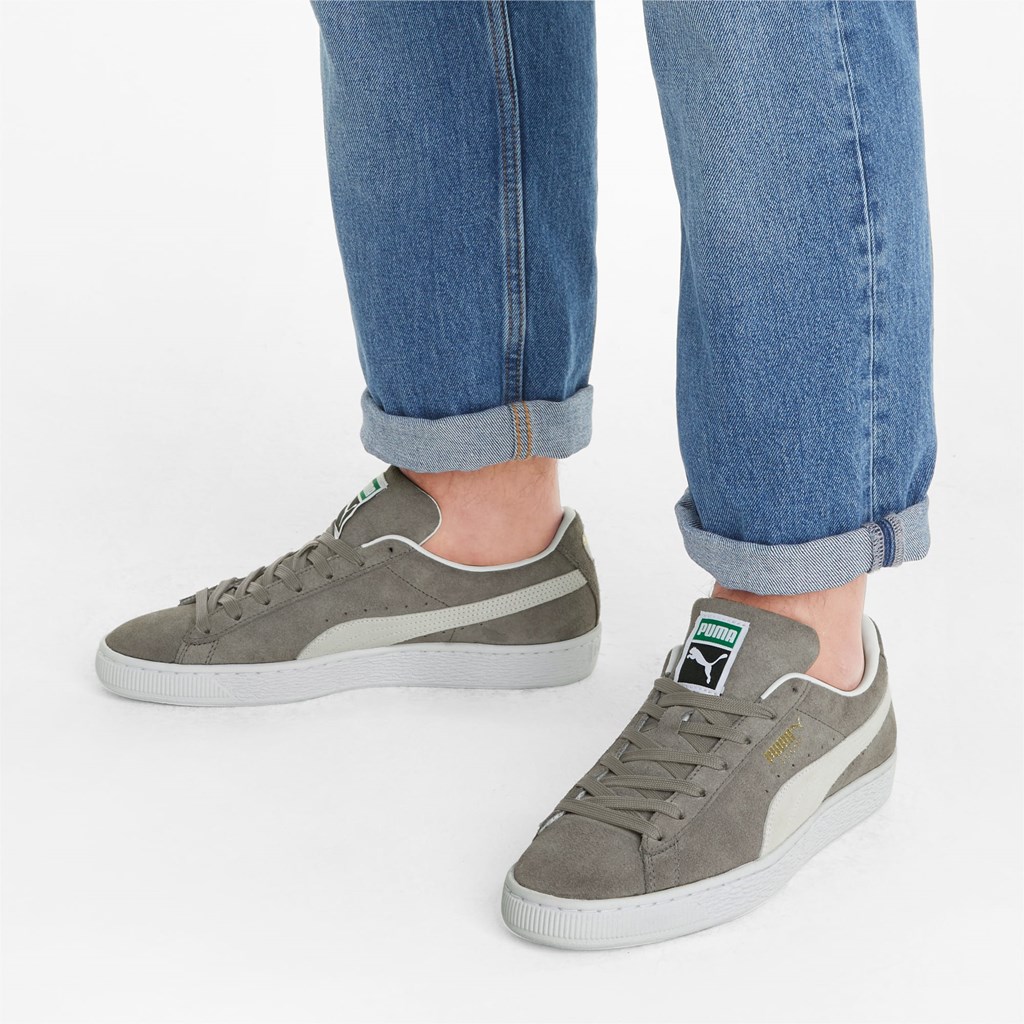 Puma Suede Classic XXI Joggesko Herre Hvite | HM6297018