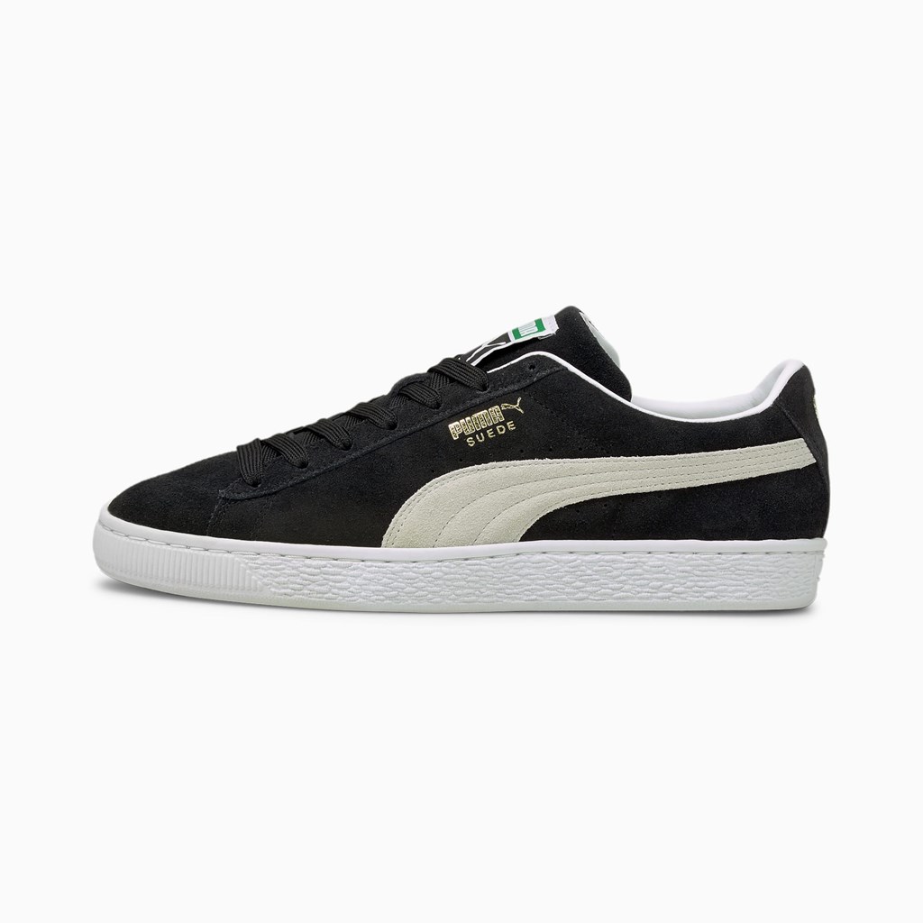 Puma Suede Classic XXI Joggesko Herre Svarte Hvite | WE7564102